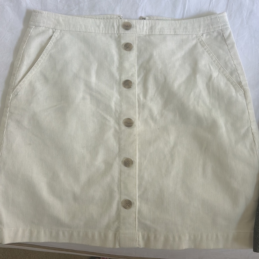 J.Crew corduroy mini skirt